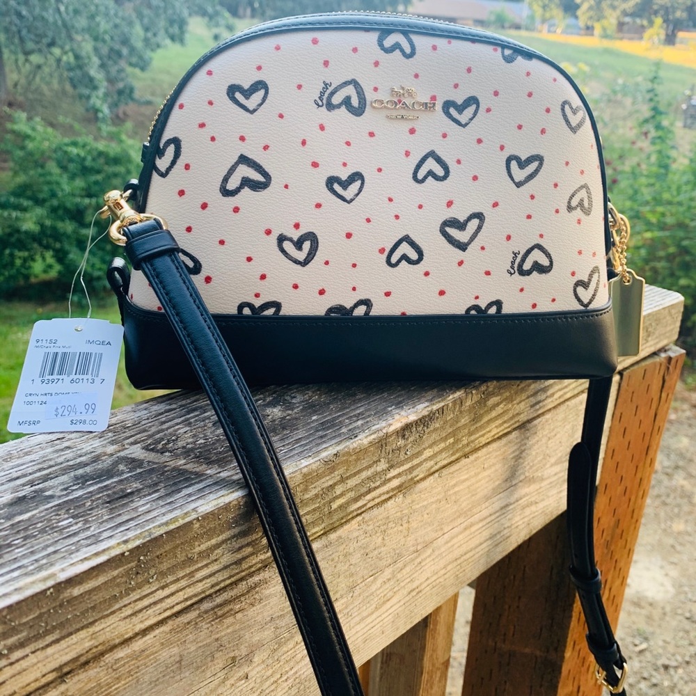 Host Pick! NWT Coach dome crossbody - Picture 2 of 8